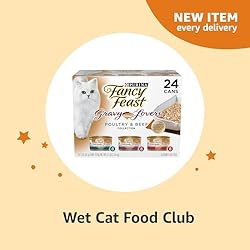 Highly Rated Wet Cat Food Club - Amazon Subscribe & Discover, Adult Cats