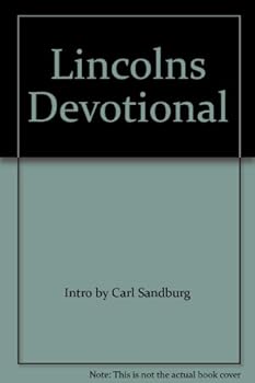 Hardcover Lincolns Devotional Book