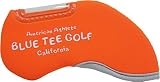 BLUE TEE GOLF ブルーティーゴルフ 単品 アイアンカバー 【窓付きタイプ】 ストレッチ素材 (オレンジ)