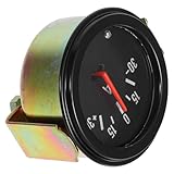 FOMIYES 12v-24v Analog Ammeter Gauge 30a Electrical Current Meter for Cars Trucks Tractors with Metal Case Vehicle Battery Amp Meter for Automotive Circuit Monitoring