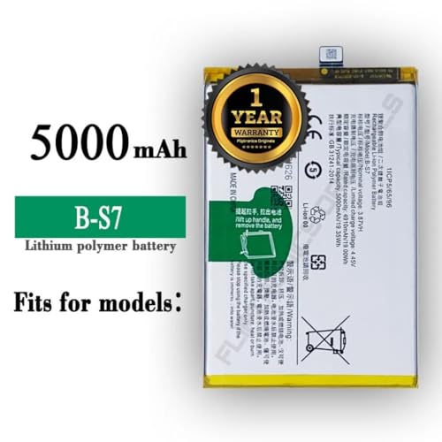 Image of B-S7 Battery for Vivo Y15a V2134 / Y15s /V2120, /V2147 / Y01 V2166 Battery with 1 Year Warranty **** (P323)