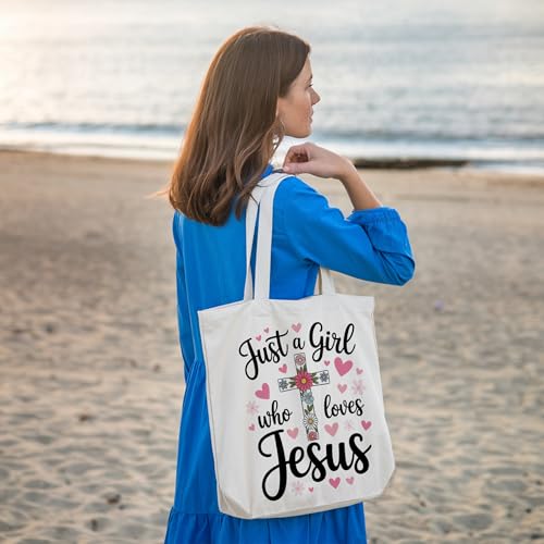 Bolsa Tote para mujer Just A Girl Who Loves miniatura 2