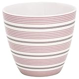 spülmaschinenfest GreenGate - Becher, Tasse, Kaffeetasse, Latte Cup - Tova - Porzellan - lavender - 300 ml
