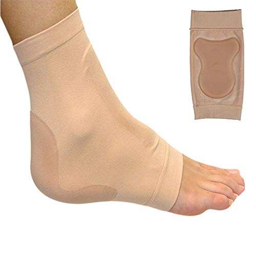 Medipaq Chaussette de Soutien Protège pied à Gel Cheville Cou-de-Pied et Talon u0096 Fasciite Plantaire