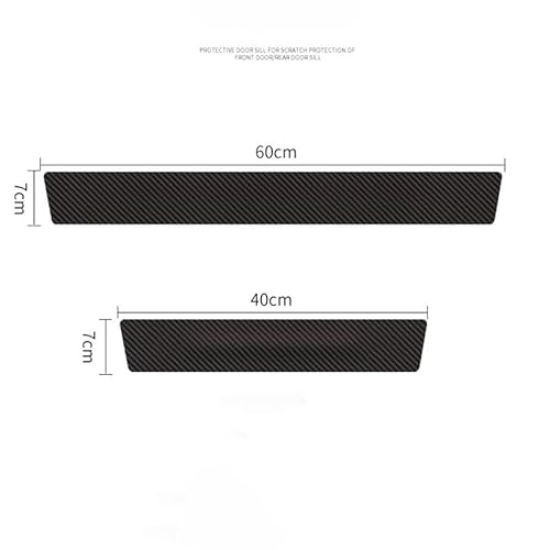 WAIKUB 4 Pezz Battitacco per Auto, per Alfa Romeo