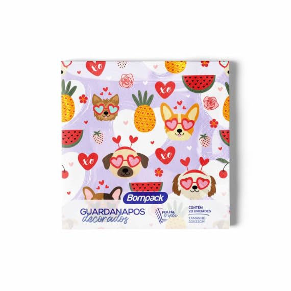 Guardanapo de Papel Estampado