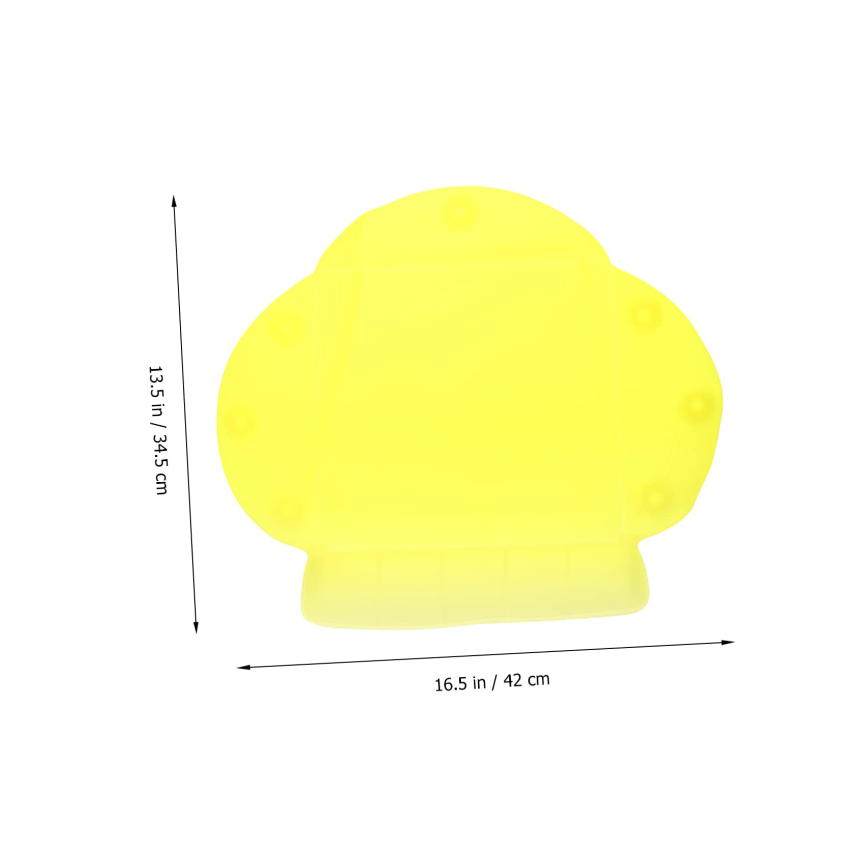 Toddmomy Suction Cup Placemat for Toddlers Babies Boys and Girls Silicone Non-Slip Waterproof Heat Food Slot