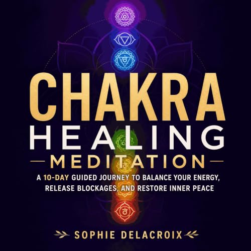 Chakra Healing Meditation: A 10-Day Guided Journey to Balance Your Energy, Release Blockages, and Restore Inner Peace Audioli