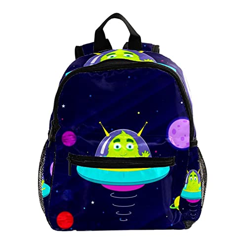 Sac à dos enfants bleu multicolore petit format 30,5 cm scolaire