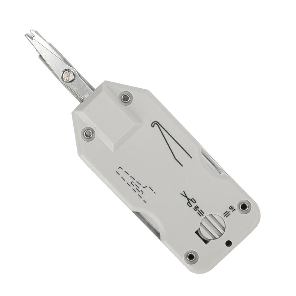 Network Wire Punch Down Impact Tool with Two Blades - 110 and BK & Network Wire Stripper-image-16