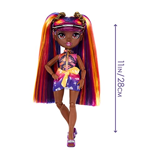 Muñeca Rainbow High Phaedra Westward con accesorios miniatura 5