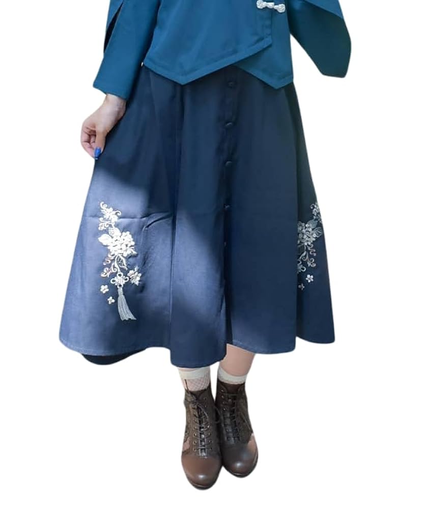 Amazon.co.jp: [アクシーズファム] ジャスミン刺繍スカート