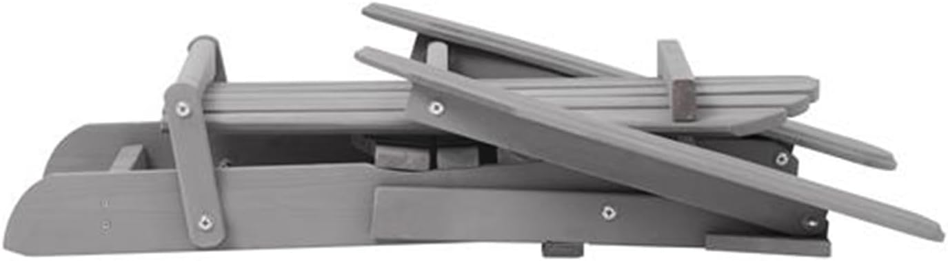 Wood Lounge Patio Chair for Garden Outdoor Wooden Folding Adirondack Chair Set of 2 Solid Cedar Wood Lounge Patio Chair for Garden, Lawn, Backyard,