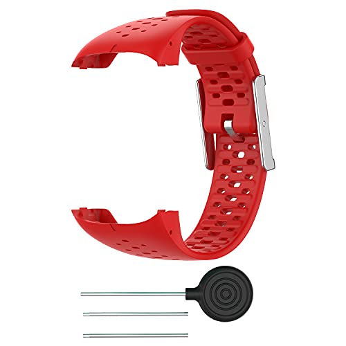 KUTEWEU Correas Compatible con Polar M400/ M430 Correa, Multiagujero Silicona...
