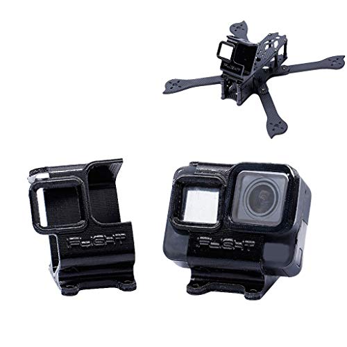 Preisvergleich Produktbild Luccase Schwarz TPU-Filament Bedruckt Halterung iFlight 3D gedruckte Kamerahalterung Kompatibel mit Go Pro Hero5 / 6 / 7 Session RC FPV Drohne