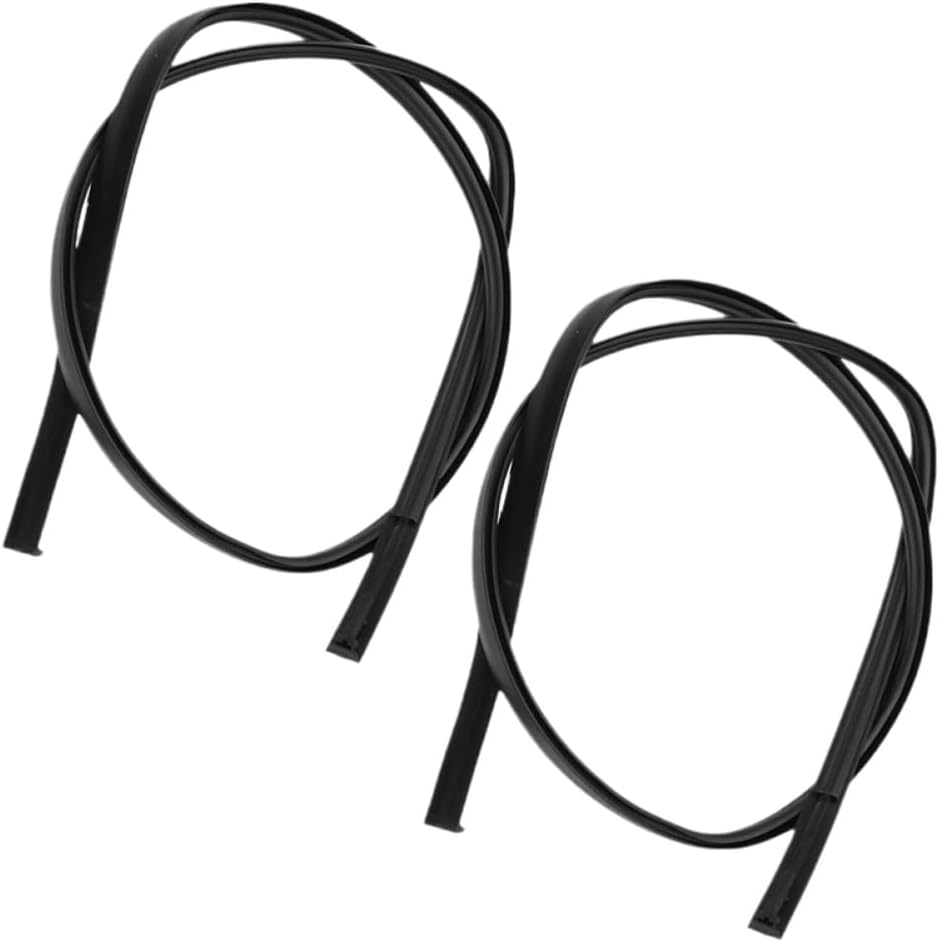 Car Sealing Strip Roof Trim Molding Seal Kit 75556-02260 75555-02270 Compatible with 2014-2017