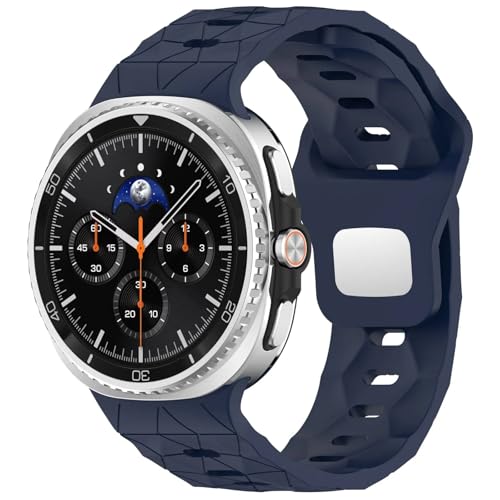 [�����ȓX] �ɓK��Samsung Watch 8�p�V���R���E�H�b�`�o���h �N���V�b�N�X�g���b�v �ʋC�����X�g�o���h Galaxy Watch 8 44mm 40mm �p �u���X���b�g�A�N�Z�T���[(Blue)