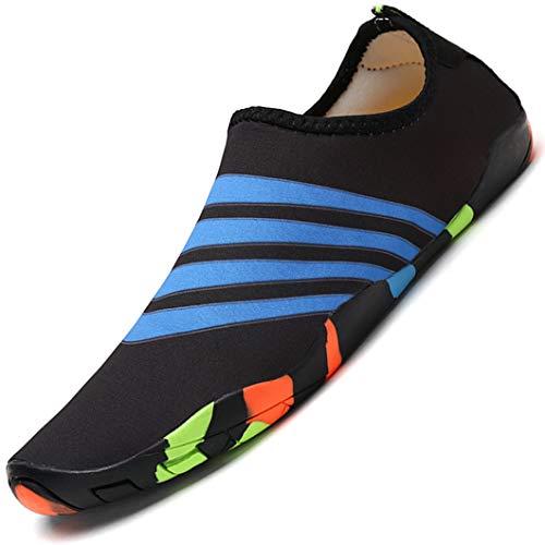 Aqua Shoes Escarpines Hombres Mujer Zapatos de Agua Zapatillas Ligeros de Secado Rápido para Swim Beach Surf Yoga
