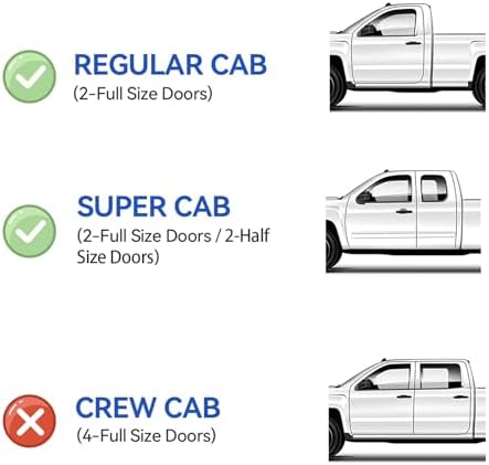 in-Channel Window Rain Guards Shield for 1993-2011 Ford Ranger, Window Vent Visors Shades Wind Deflectors for 1994-2009 Mazda B2300, 1998-2001 Mazda B2500, 1994-2007 Mazda B3000