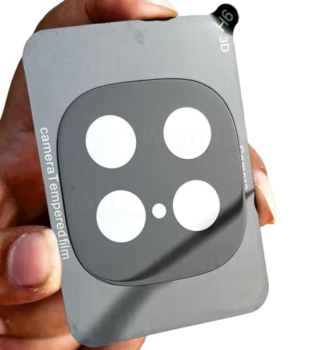 Image of Pack 1- Back Camera Glass Protector for iQOO Neo 10 5G [3D Premium] Camera Lens Protector (Black)