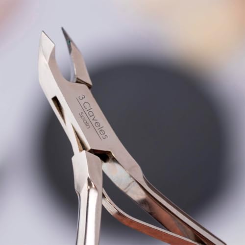 3 Claveles 12101 Zange gebogen 10 cm mit Mund Schneiden von 7 mm