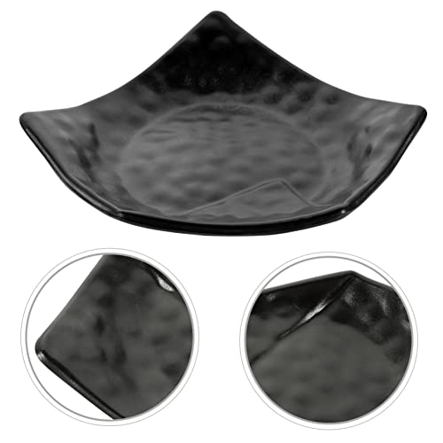 Plato para sushi Mikinona melamina negro miniatura 5