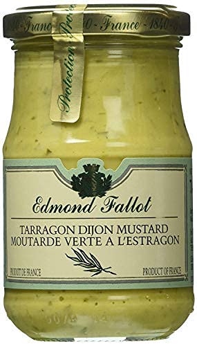 Edmond Fallot Dijon Mostaza con estragón (7 onzas) Pack de 10