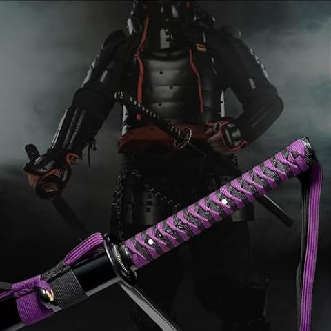 Eroton Real Katana Sword Sharp -Japanese Samurai Swords are a Unique Gift for Men - Real Steel with Metal Blade Makes a Memorable for Martial Arts Enthusiasts or Sword Collectors X125 Cover