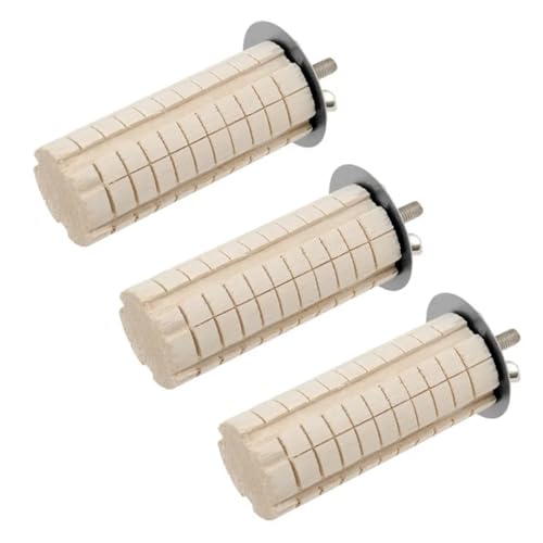 【まとめ買い】小動物用 かじり木コーン Sサイズ 固定タイプ 3本セット 天然木使用 歯のケア 無着色 ケージ取付け簡単 うさぎ ハムスター チンチラ モルモット デグー 足場 ステップ