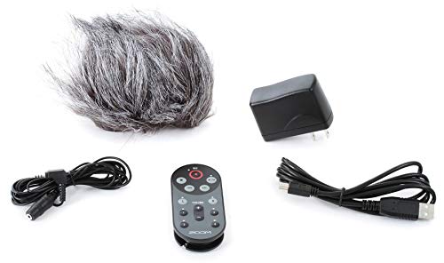 Zoom APH-6 Accessory Package for H6 Portable Recorder, Includes Remote Control with Extension Cable...