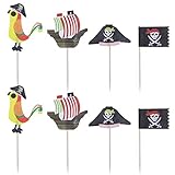 piratendekoration mieten Hergestellt aus umweltfreundlichem lebensmittelechtem Material, sicher und ungiftig für den Gebrauch.