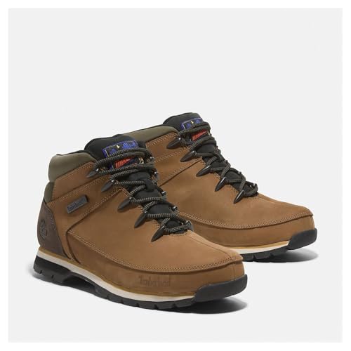 Timberland Mens Euro Sprint Mid Leather Synthetic Boots4