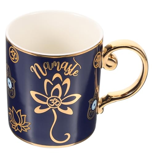 TOPBATHY Tazza da caffè Tazza da ufficio Bicchieri da acqua Tazza da caffè Tazza in ceramica Malocchio Tazza per acqua domestica Tazza per latte anti-scottatura Tazza da latte Tazza da latte Tazza in