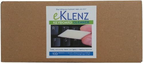eKlenz Keyboard Cleaner - Box of 100