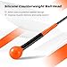 ULTIMATE Golf Swing Trainer, Heavy Warm Up Stick, Tempo Speed Flexibility Distance Balance Strength Training Aid, Right-Handed Ergonomic Golf Grip Trainer, Indoor & Outdoor Practice (Orange, 31.5”)