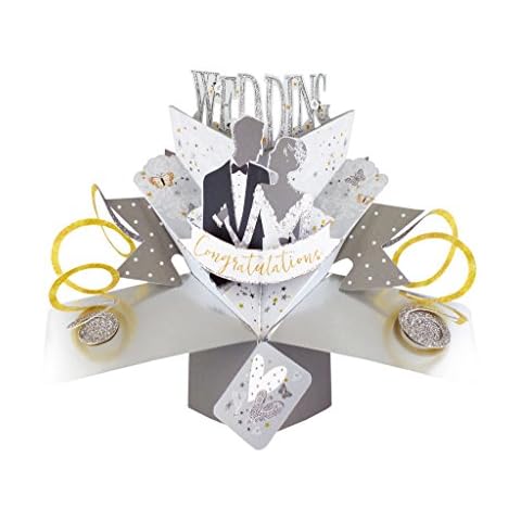 Congratulations Bride & Groom 3D Card Cover