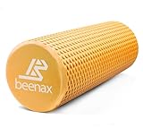 Beenax Foam Roller 44cm - Lightweight Muscle Roller for Fitness, Pilates, Yoga, Physio, Trigger Point, Deep Tissue, Joint Massage, Pain Relief - Designed to Relieve Stress and Relax Tight Muscles