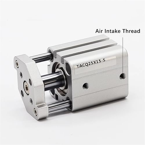 Vérin pneumatique 3 tiges TACQ20 pour stopper les vibrations latérales - 5