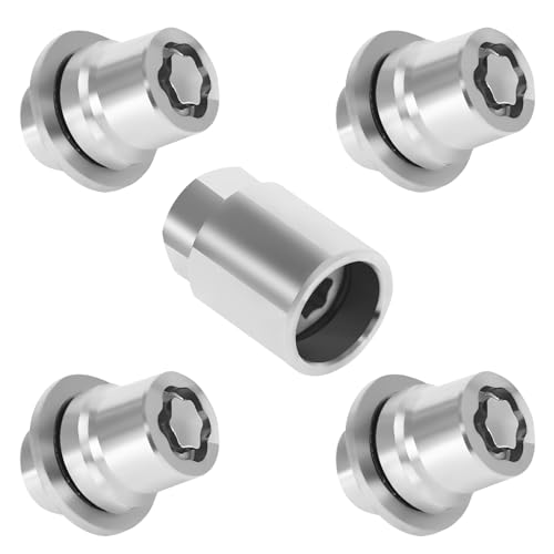 Image of Wheel Lock Lug Nut Set M12 x 1.5 Anti Theft Car Wheel Lock Lug Nuts Fit for Toyota Avalon Camry Corolla Mirai Prius Sienna Tacoma Lexus ES350 IS250 NX200T RX350 Replace 00276-00900