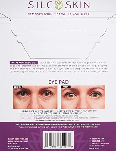Silc Skin Eye Pad, 6 Count #TOP2