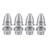 Durchmesser der Achse: 5 mm. 4 Stück 3,17 mm x M5 RC Flugzeug CW Propeller Adapter Modell Flugzeug Elektro DIY Teile Aluminium Bullet Flugzeug Spinner für 3,17 mm Wellenmotor