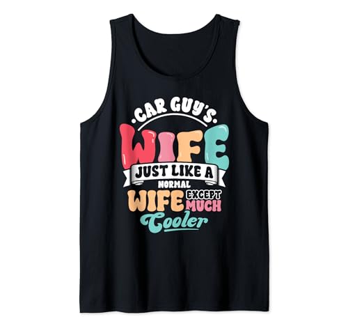 Funny Car Guy's Cool Wife Definición Car Lover Racer Regalo Camiseta sin Mangas