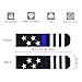 LUMANSITTER Policemen Police Cop Thin Blue American Flag July 4th Patriotic Novelty Fun Crew Socks Fashion Comfortable Men And Women Crazy Dress Socks