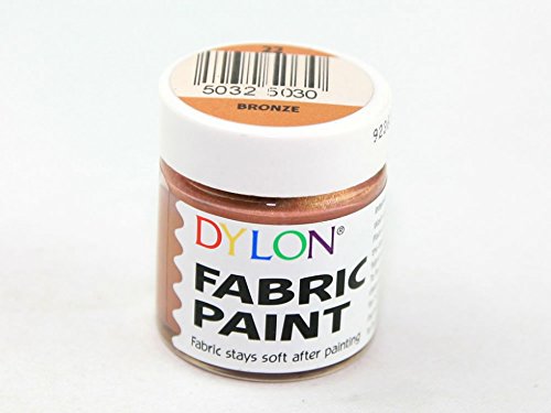 Dylon Fabric Paint Bronze (Metallic) - per jar