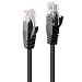 Produktbild LINDY 48082 10m Cat.6 U/UTP Netzwerkkabel, schwarz