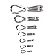 10x Kausche 4mm Edelstahl Drahtseilkauschen rostfrei Inox AISI316 V4A (4mm)