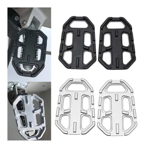 Cale-pied moto en billette avec surface élargie pour grip optimal