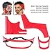 Beard Hairline Shaping Tool, Beard Shaping Tool Kit, Haircut Tool Kit, Comb For Beard Trimming, Beard Styling Cutting Hairline Grooming Red Plastic Beard Template Set (4pcs)