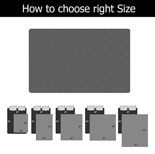 Sunnytex Waterproof Dog Bed Cover Dog Mat Pet Pad Pet Blanket For Couch Sofa Bed Mat Anti-Slip Furniture Protrctor(40" 50",Dark Grey) #TOP6