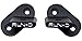 RUN-D A-Pillar Light Mount Jeep Windshield Light Brackets for Wrangler JK - pair